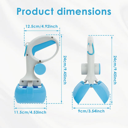 Pet Dog Pooper Scooper Portable Outdoor Cleaner Garbage Picker Poop Collection Convenient Cleaning Tools Dog Poop Collector