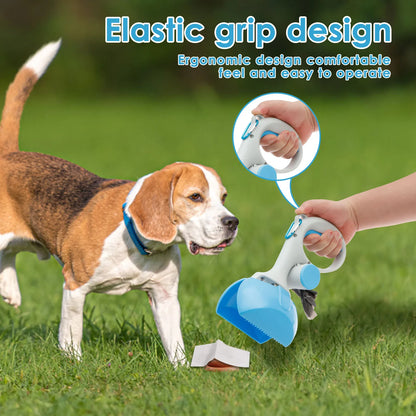 Pet Dog Pooper Scooper Portable Outdoor Cleaner Garbage Picker Poop Collection Convenient Cleaning Tools Dog Poop Collector